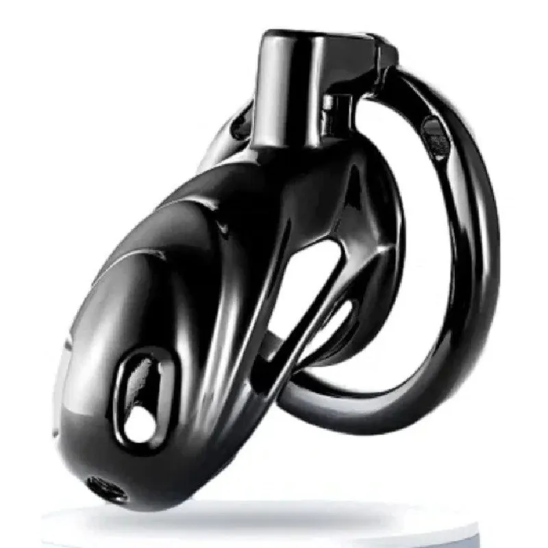 Black Male Chastity Cage Q411078