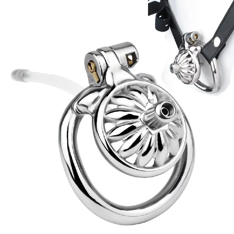 Small Steel Chastity Cage Q411017
