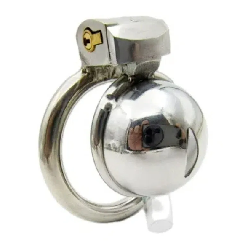 Stainless Steel Male Chastity Cage Q411087