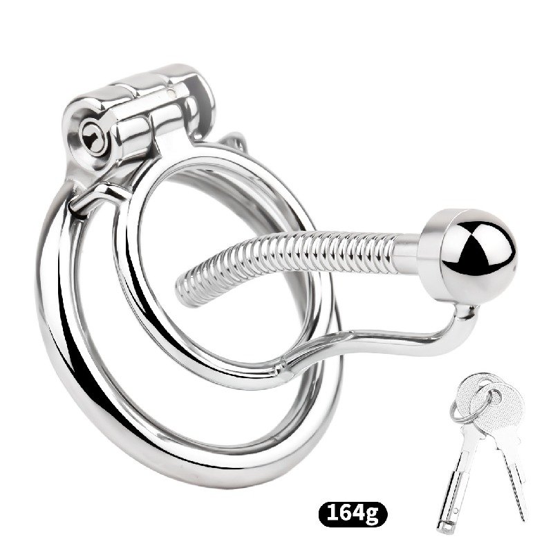 Urethral Catheter Chastity Cage Q503001