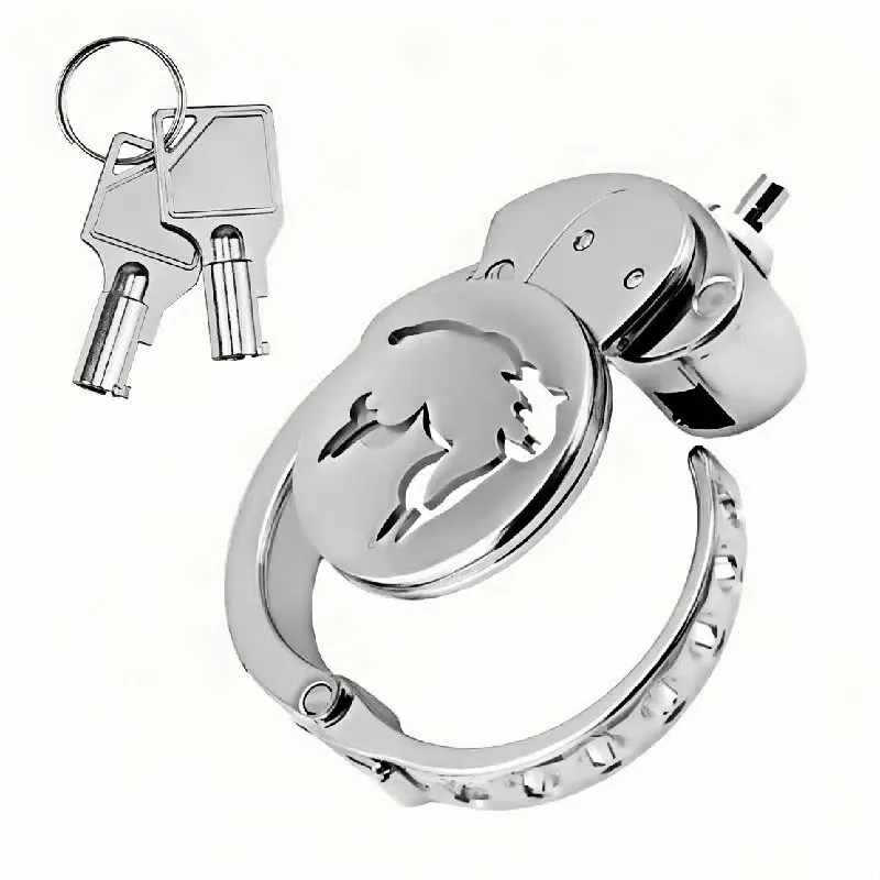 Goat Adjustable Flat Chastity Cage Q505023