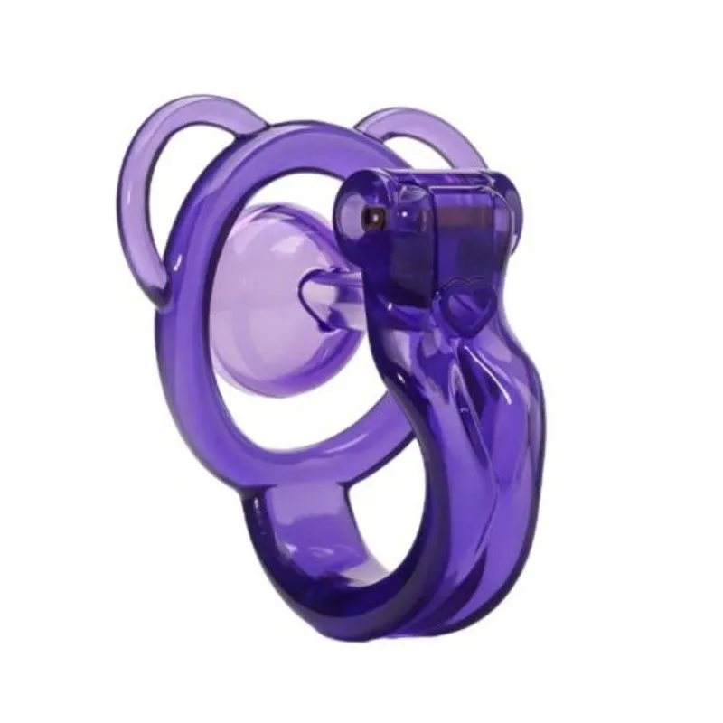 Reversible Chastity Cage with Catheters Q608041